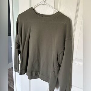 Olive Green Women's Top